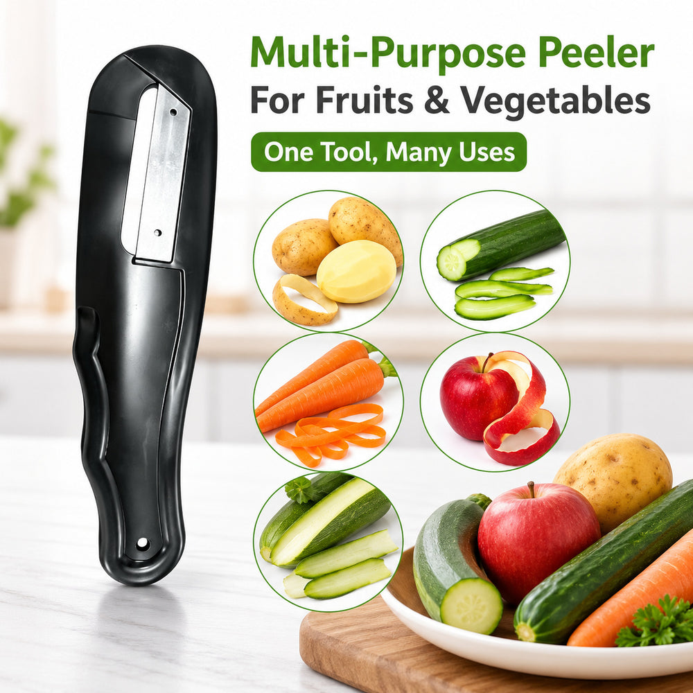 multifunctional peeler - household kitchen potato, fruit, and vegetable peeler & slicer for potatoes and radishes