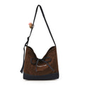 2025 new autumn/winter fashion commuter shoulder bag, popular leopard print crossbody bag, versatile tote bag, high-value design