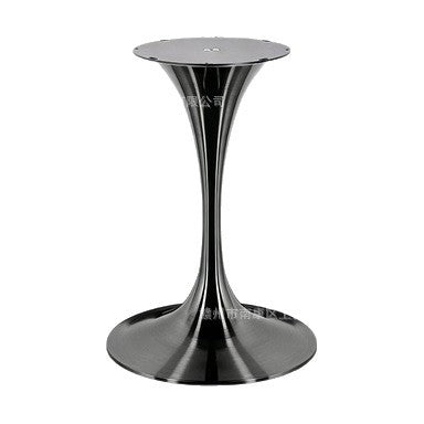 Tulip stainless steel hardware side table hotel b&b project customized light luxury living room corner table factory wholesale