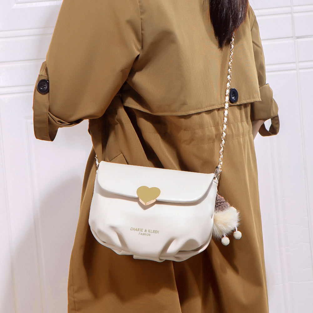 Women's bag 2025 new autumn/winter niche cloud bag versatile shoulder & crossbody bag ladies chain bag