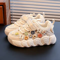 Fortune kids' shoes: girls' spring/autumn  new princess lightweight sneakers, big & tall girls' chunky sneakers