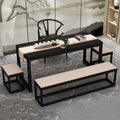 New chinoiserie tea table and chair combination casual modern for home living room coffee table suit office small tea making tea table