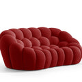 Modern minimalist bubble sofa - designer fabric, trending online, creative football art, curved sofa for home living room