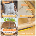 Rocking chair recliner lazy sofa adult sleeping casual balcony rattan sofa chair popular outdoor rocking chair