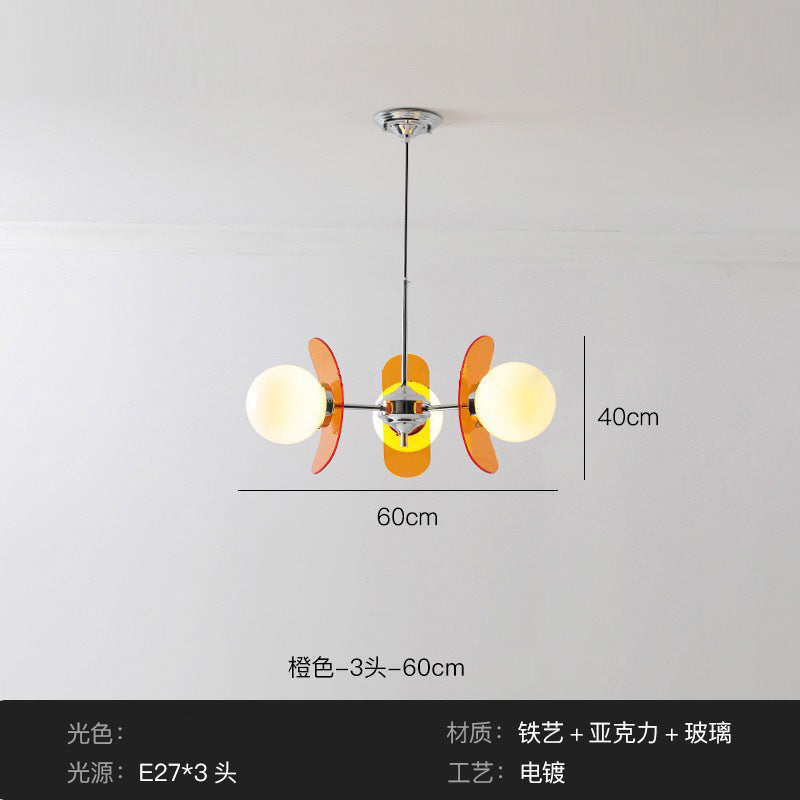 Full Spectrum Magic Bean Living Room Chandelier Memphis Medieval Vintage Creative Premium Bedroom Study Bauhaus Lighting