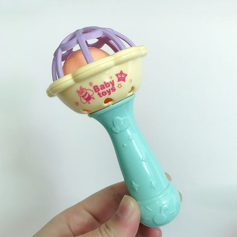 Baby claw ball rattle fitness soft glue hand rattle, baby toothpaste infants and toddlers 0-1 years old educational toys wholesale