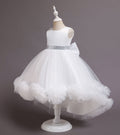 kids dress wave ball flower trailing skirt girl children's day kids program performance princess skirt baby dress