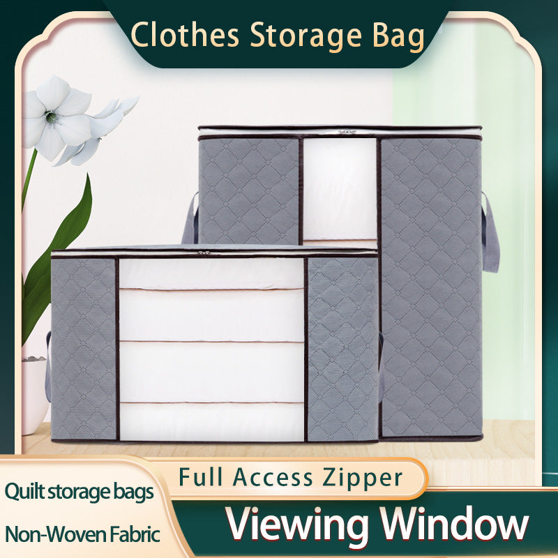 Cross-border sources Quilt storage bags Non-woven sundries sorting bags Household bedrooms Portable storage boxes Wholesale