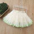 White with light green trim