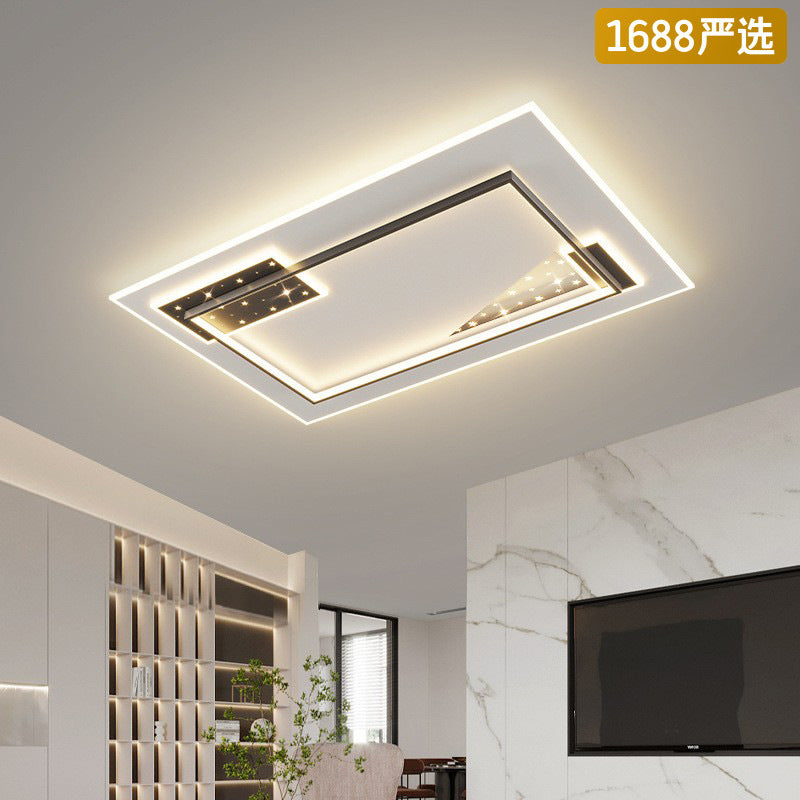 [Strict selection] 2025 new living room lamp hall led ceiling lamp Internet celebrity modern simple atmosphere bedroom lamp