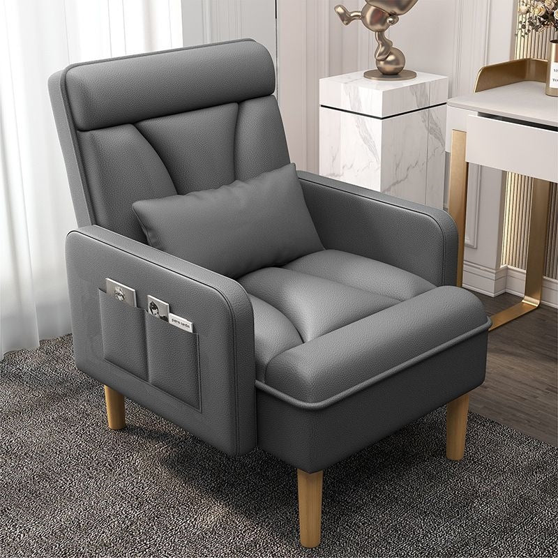 Bestselling single reclining sofa: comfortable lounger for living room, bedroom, balcony, office - perfect for napping or using as a computer chair
