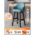 Lake blue nappa leather [65 high carbon steel legs] thickened 7cm breathable latex