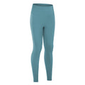 Dianqian new arrival nude fitness pants women's no embarrassing line high waist sports hip lifting stretch yoga pants d19108-2