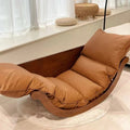 Banana boat rocking chair lazy sofa home lounge chair living room balcony retro design casual rocking chair cross-border export