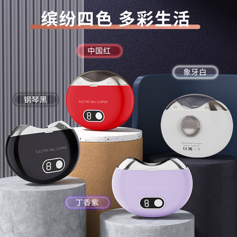 New digital display electric nail drill & clipper set - professional manicure kit for adults & babies