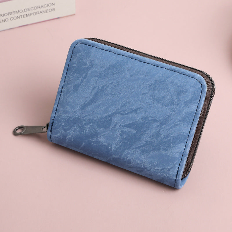 New organ card bag, female and male card bag, exquisite anti-degaussing multi-function, compact card holder, ID bag, wallet card holder.