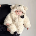 Wintercute super cute jumpsuit for men and women baby k-style infant baby winteroutwear romper hooded super cute clothes