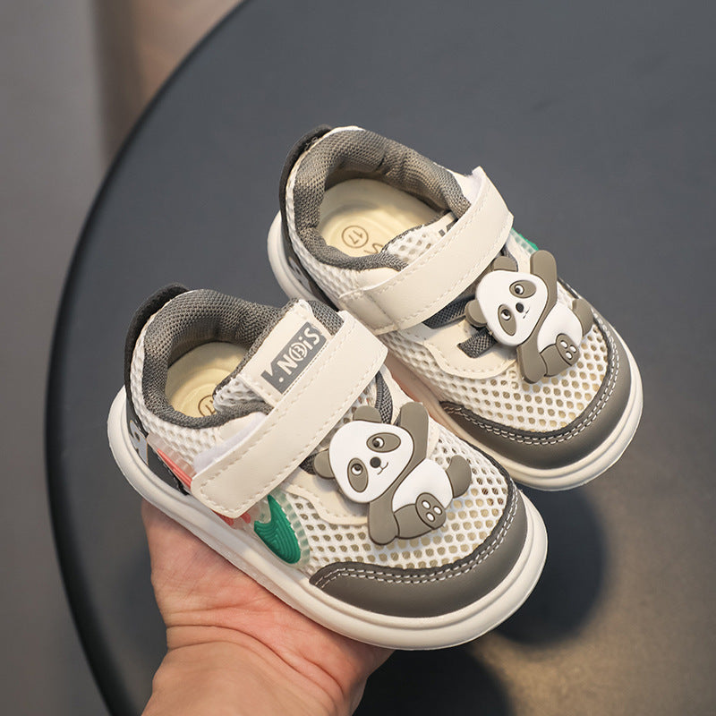 spring new arrival: korean style baby & toddler casual mesh sneakers - low-top fashion sneakers for boys & girls (ages 0-3)