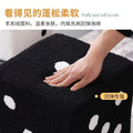 For home door shoe changing stool dice small stool creative stool lambswool living room door foot stool sieve small stool
