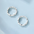 Wholesale alloy ring sets - european & american cross-border jewelry - women's minimalist irregular bold unique design hip-hop rings