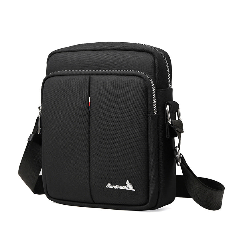 New Oxford cloth fashion trend hand carry versatile simple atmosphere high value bag casual fanny bag messenger bag