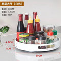 New kitchen storage rack - desktop rotating organizer, round spice rack, adjustable kitchen storage shelf