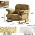 Retro sofa chair rocking chair living room for home lazy sofa adult recliner popular casual reclining rocking chair