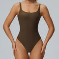 Big brand same style lycra one-piece yoga clothes for women kardashian sexy bottom one-piece naked yoga one-piece