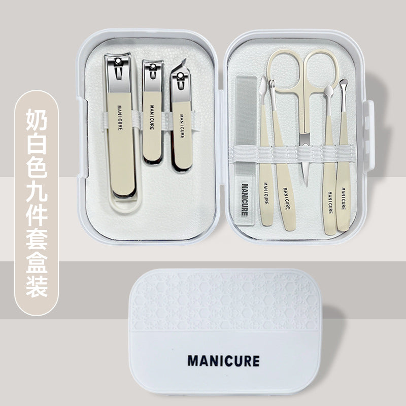 portable anti-splash nail clipper set beauty manicure nail clipper set manicure tool set complete set