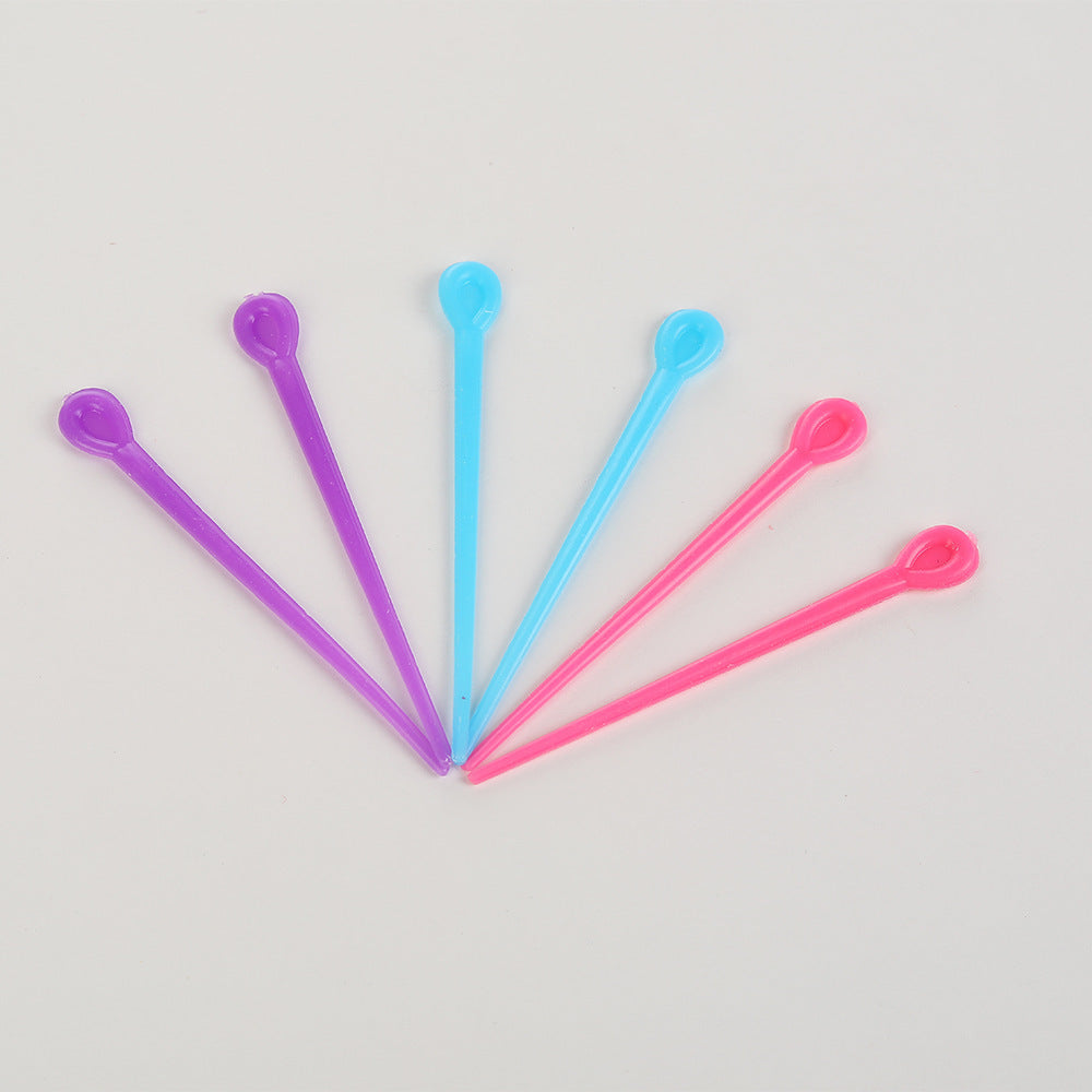Cross-border light tube hair curl pins, fishing net ironing pins OPP packaging 90 pcs in a bag, disc hair cutting and hairdressing tools