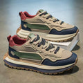 Men's shoes 2025 spring casual versatile sneakers hong kong style high-value chunky dad shoes new height-increasing platform trendy shoes