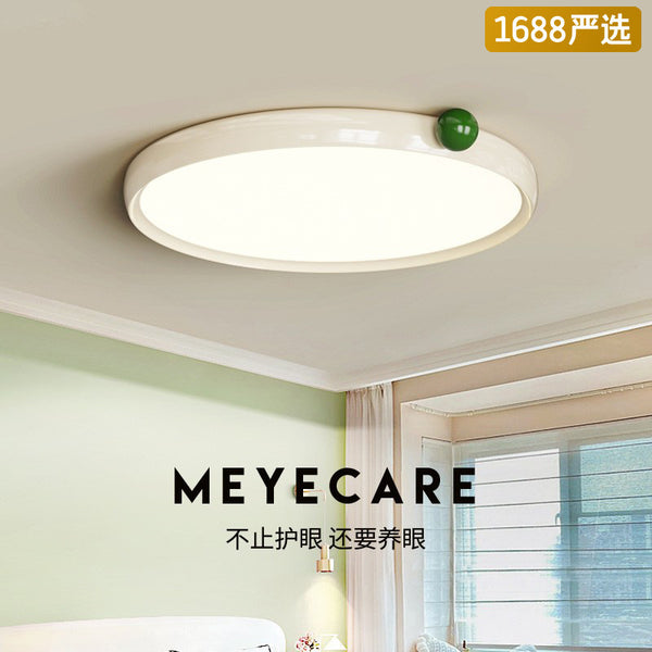 [Strict selection] Log wind ceiling lamp retro medieval style room fruit lamp walnut color eye protection children's lamp