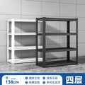 Household shelving unit, multi-tier floor storage rack for warehouse, balcony, storage room, utility room, commercial supermarket, steel storage rack