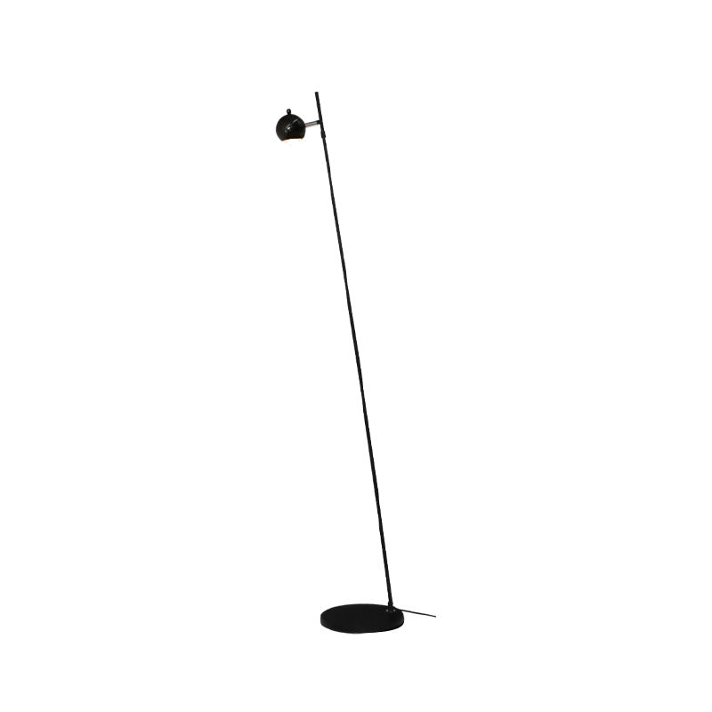 Floor lamp living room sofa corner background wall accessible luxury designer stylish bedroom study bedside moon reading vertical lamp