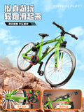 simulation bicycle model toy car competition extreme mountain off-road bicycle creative decoration ornaments wholesale
