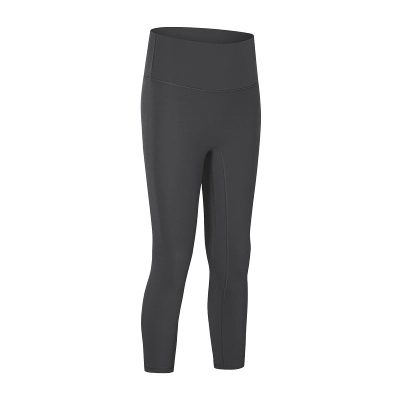 Spring/summer new arrivals: seamless, barely-there yoga capris - high-waisted, butt-lifting, slimming workout leggings for women (dl065)