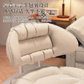 Small stool universal wheel small sofa chair soft package comfortable back chair lazy floor wiping multi-function pulley shoe changing stool