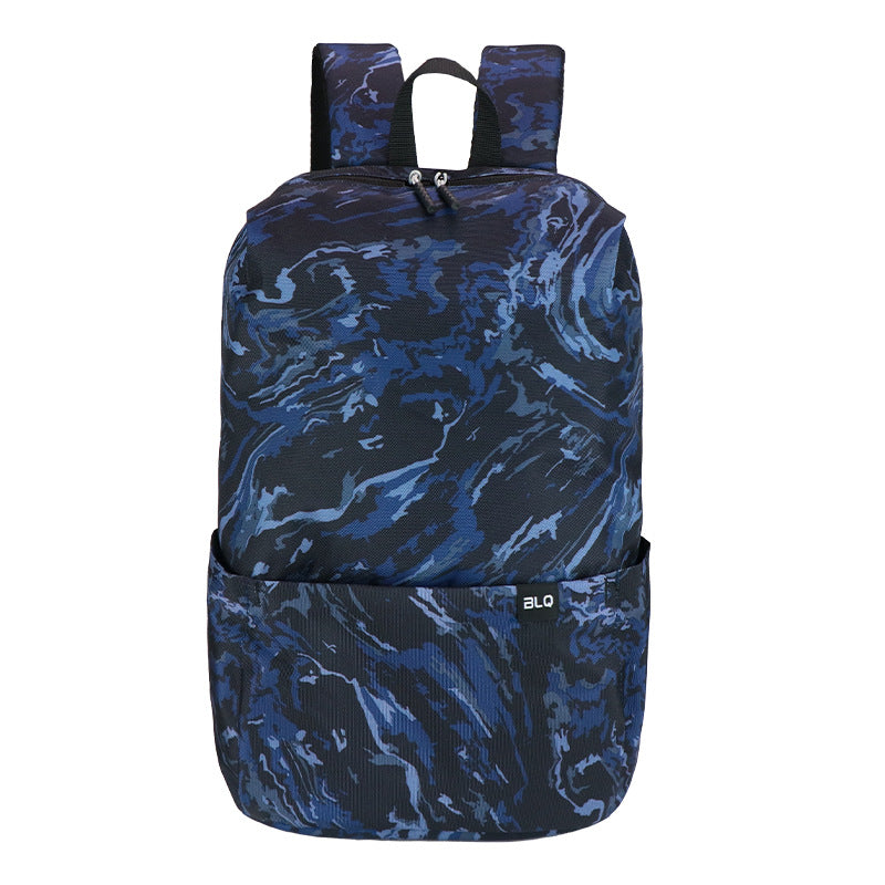 Camouflage outdoor backpack for men, lightweight hiking backpack, college student travel bag, lightweight and waterproof