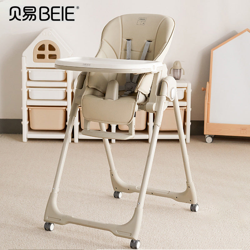 Beiyi Shell Chair Baby Dining Chair Safety Dining Table Home Eating Baby Learning Sitting Chair Multifunctional Children's Growth Chair