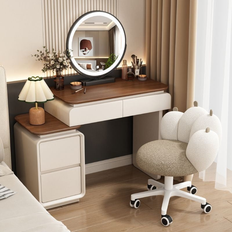 Cosmetic table bedroom medieval style casual modern dressing table chest of drawers all-in-one bedside dressing table accessible luxury cosmetic table