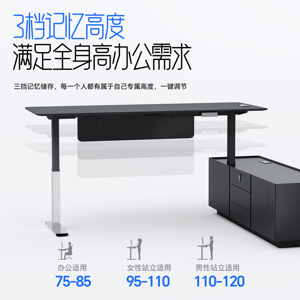 Accessible luxury desk adjustable table designer boss table casual president table manager table executive table office furniture