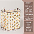 New teddy bear storage bag - collapsible fabric organizer for clothes, quilts, and toys - closet storage box