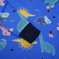 Exclusively for foreign trade platforms: children's pajama sets, autumn and winter styles, featuring unique dinosaur designs for boys, long-sleeved loungewear sets
