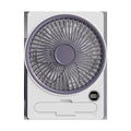 New arrival desktop fan usb handheld dormitory portable five-speed small outdoor silent digital display card small fan