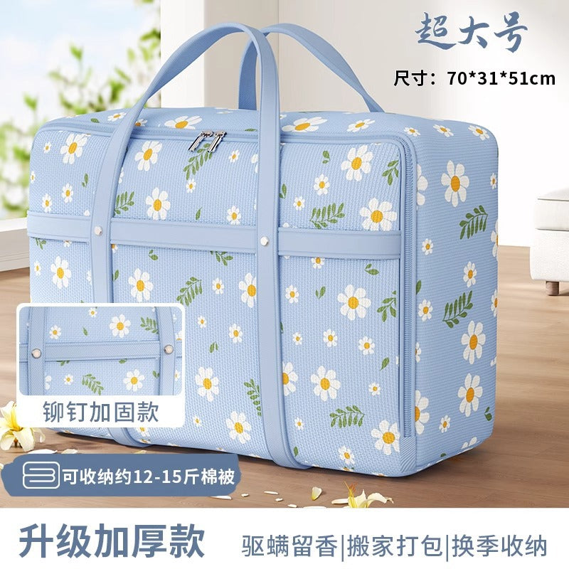 Oxford cloth moving bag household quilt storage bag large capacity student clothes quilt luggage packing bag