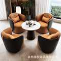 One table and four chairs (color remarks)