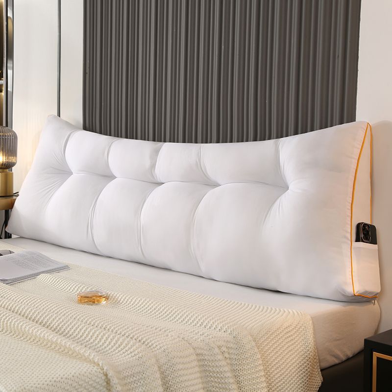 Bed head cushion soft tatami bed long pillow waist protector bed back cushion bedside table large back triangle bedroom