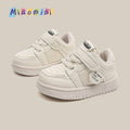 spring/autumn new korean style boys' baby shoes, white sneakers, first walking shoes, children's athletic shoes, unisex kids' skate shoes
