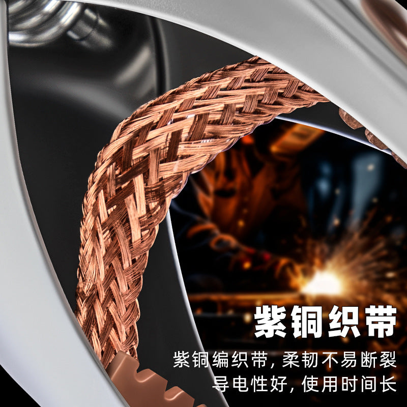 Tuosen Hardware Tools 500A Glue Welding Machine Grounding Clamp Grounding Clamp Argon Arc Welding Clamp All Copper 300A Grounding Clamp