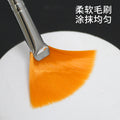Beauty tools fan-shaped brush fruit acid brush makeup brush beauty mask brush modification essence brush single bag wholesale